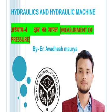 MEASURMENT OF PRESSURE CHAPTER 4 BY AVADHESH MAURYA SIR.pptx