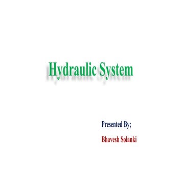 Hydraulic system
