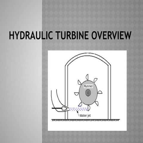 HYDRAULIC TURBINE OVERVIEW and detailing .pptx