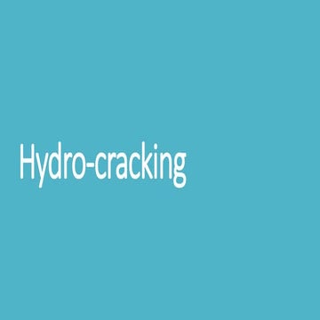 HydroHydro cracking