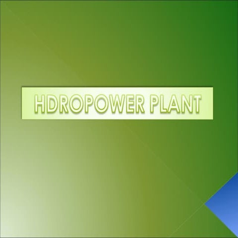 Hydro power-plant