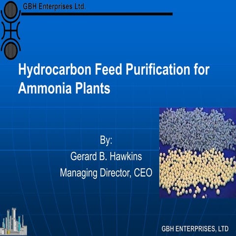 Hydrocarbon Feed Purification for Ammonia Plants