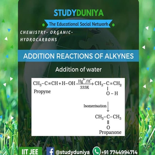 Hydrocarbons For IIT JEE 