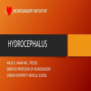 I LOVE NEUROSURGERY INITIATIVE: HYDROCEPHALUS.pptx
