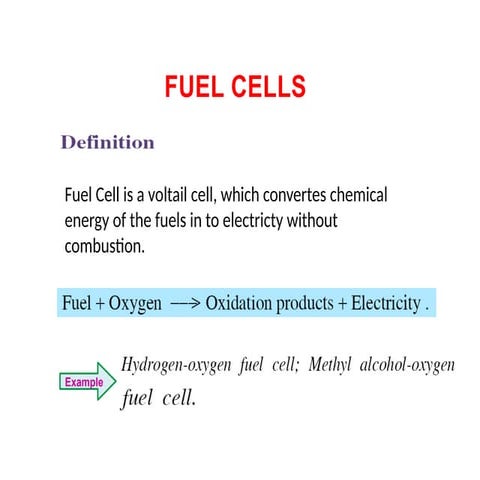 Hydrogen - Oxygen fuel cell (1).pptxxxxx | PPTX