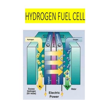 Hydrogen fuel cell | PDF