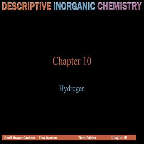 Hydrogen ppt