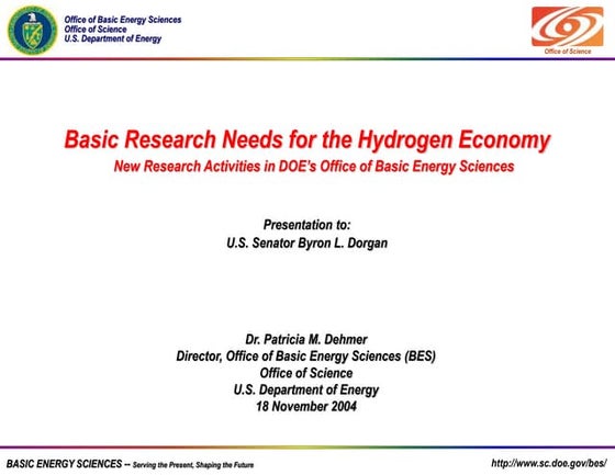 hydrogen_senator_dorgan_rrrrt18nov04.ppt