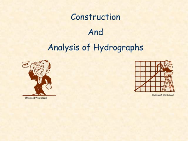 Hyetograph and hydrograph analysis | PPTX | Geography | Science