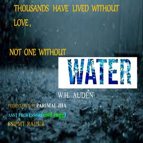 concept of Hydrology