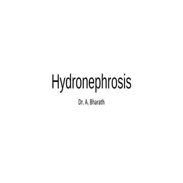 Hydronephrosis