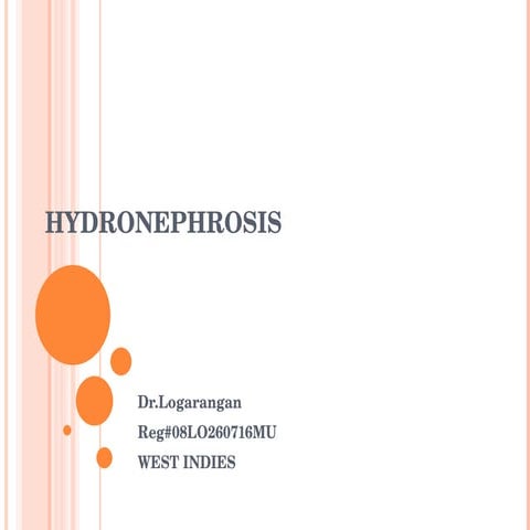 Hydronephrosis   Dr Lokku