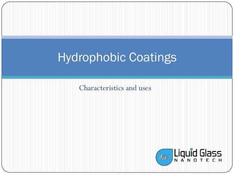 Hydrophobic Coatings