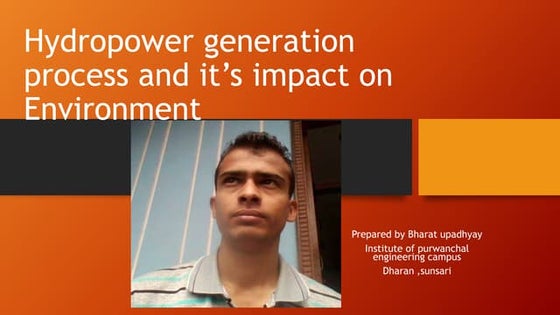 Hydropower 101 Pptx Power And Energy Industry Industries