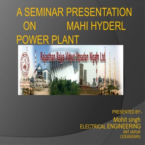 Hydro Power Station | PPTX