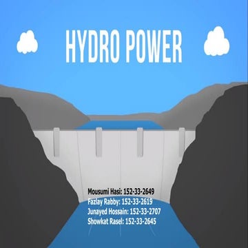 Hydro power plant