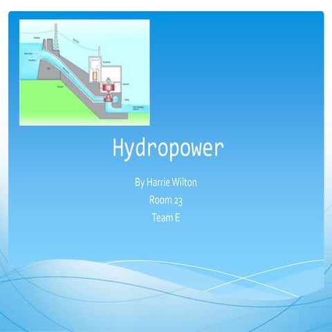 Hydropower slide show.