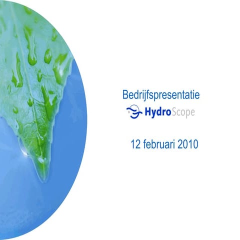 HydroScope | PPT
