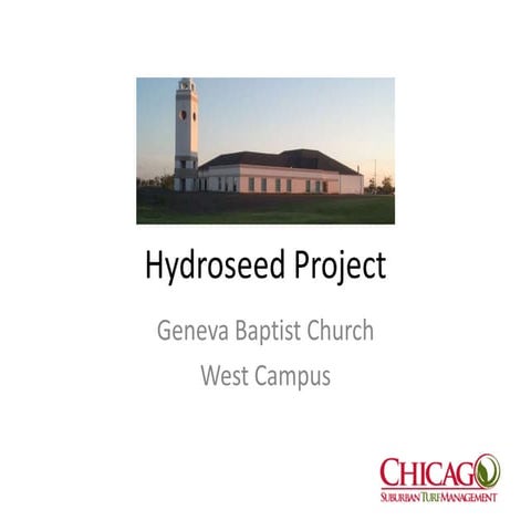 Hydroseeding for erosion control | PDF