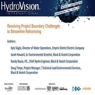 Resolving Project Boundary Challenges to Streamline FERC Hydropower Dam Relic...
