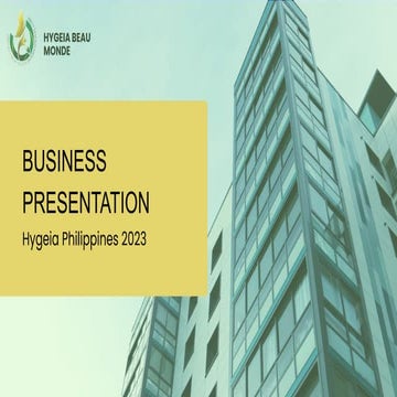 Hygeia Presentation - Philippines