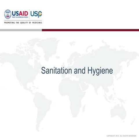 Hygeine and sanitation