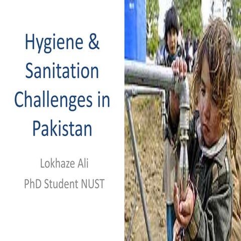 Hygiene & Sanitation Challenges in Pakistan