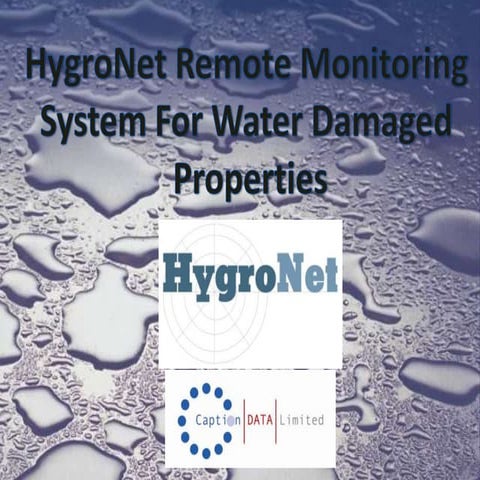 Hygronet and HygroNet SoLo presentation