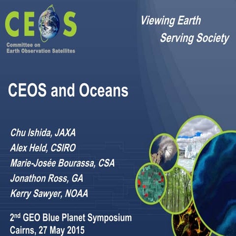 C0.5: CEOS and Oceans - Chu Ishida, Alex Held