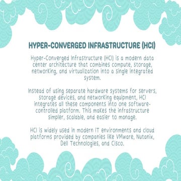 Comprehensive Guide to Hyper-Converged Infrastructure (HCI ...