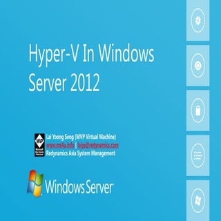 Hyper V in Windows Server 2012