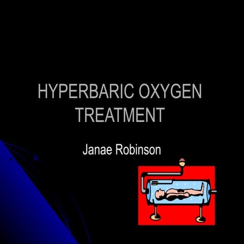 Hyperbaric oxygen therapy | PDF