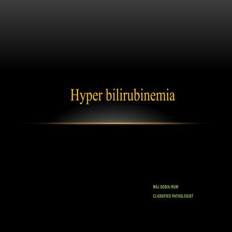 Mutations in liver cells -Congenital hyperbilirubinemia | PPTX