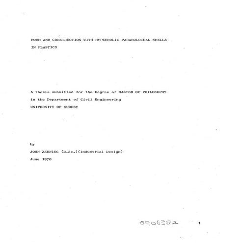 Hyperboloid construction