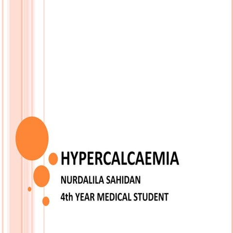 Hypercalcaemia