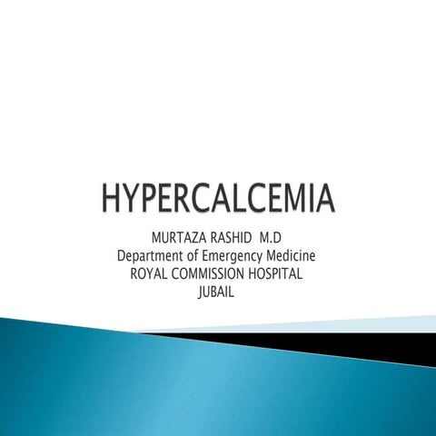 Hypercalcemia