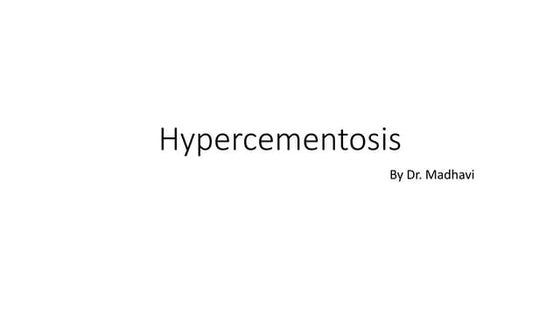 Cementum | PPT