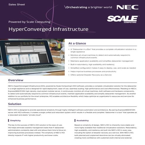 HyperConverged Infrastructure