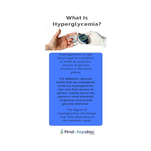 Hyperglycemia