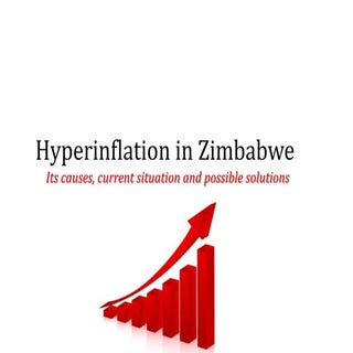 Hyperinflation in zimbabwe  