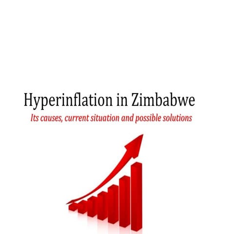 Hyperinflation in zimbabwe  