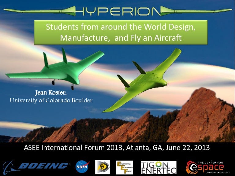 Students From Around The World Design Build And Fly An Aircraft