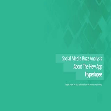 Hyperlapse - the new app by Instagram for time-lapse videos shooting - social...