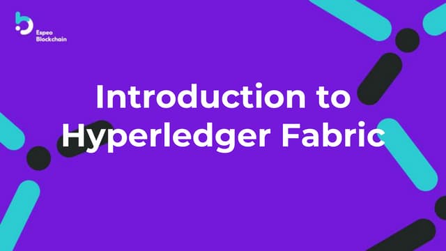 Hyperledger introduction