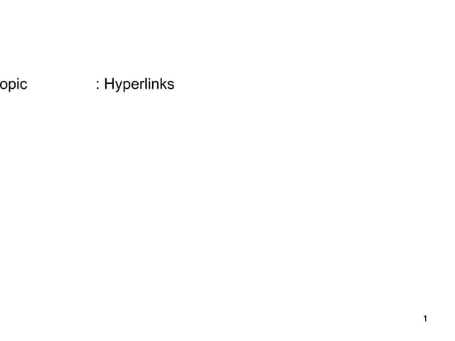 Hyperlink.85 to 86