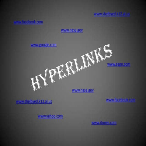 Hyperlinks
