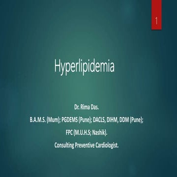Hyperlipidemia