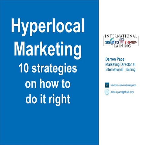 Hyperlocal marketing