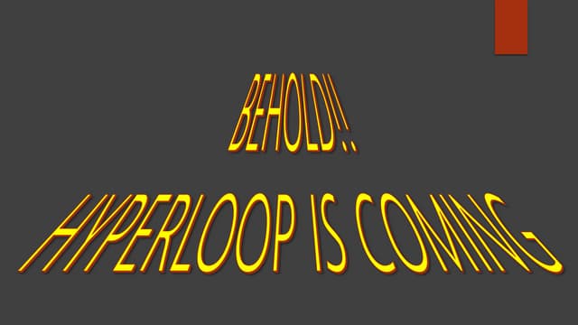 Hyperloop