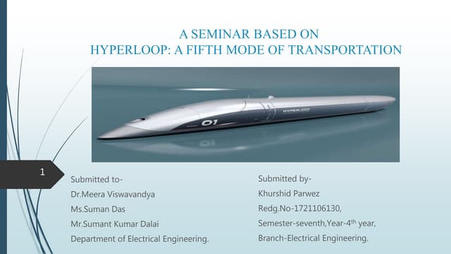 Hyperloop ppt